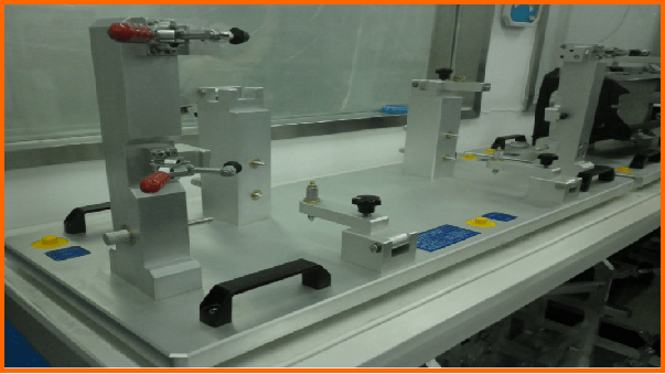 汽车空调外壳护罩检具